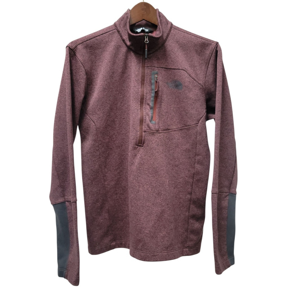 The North Face Men’s Half Zip Fleece Lined Tech Pullover Size Small